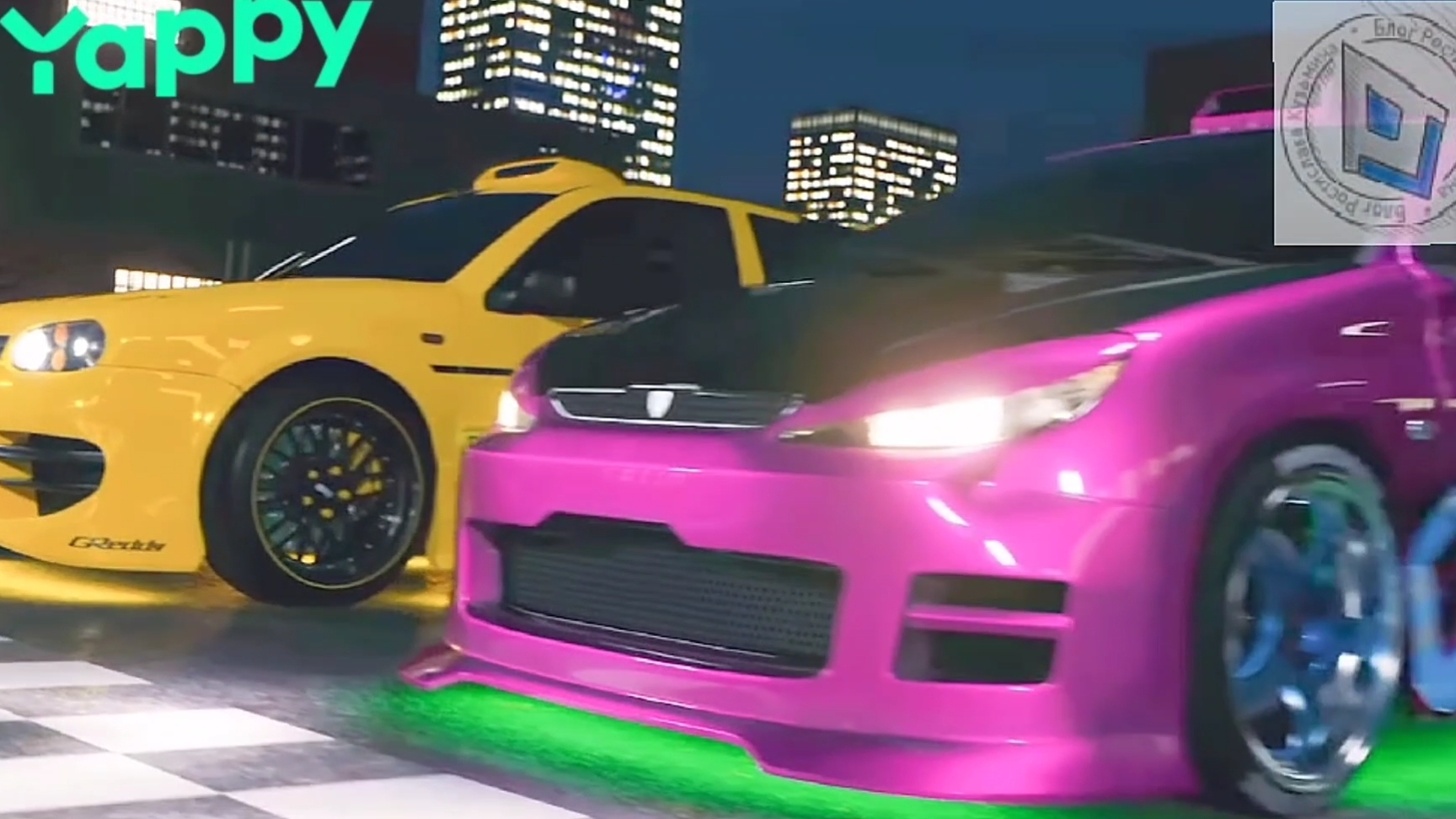 Витëк поспорил с таксистами, что выиграет драг гонку (Drag) на локации поездов в NFS U2 с Саньком. смотреть онлайн