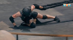 Битва за место в «Титанах» — испытание «многостороннее перетягивание каната»