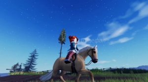 Тренировка на Буцефале (в Roblox)