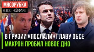 Грузия жёстко «обломала» ЕС || Трон Макрона вот-вот рухнет || В США мухлюют с голосованием