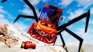 ГИГАНТСКАЯ МОЛНИЯ, ПАУК С БОЛЬШИМИ ГЛАЗАМИ ПРОТИВ МАШИН в бимке