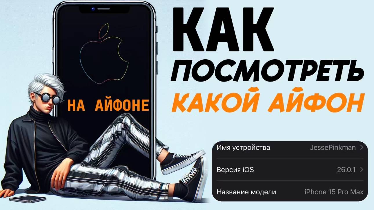Как на айфоне посмотреть какой айфон? Как узнать модель айфона? смотреть онлайн