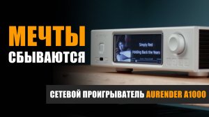 Мечты сбываются. Обзор сетевого проигрывателя/сервера Aurender A1000