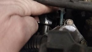 Подтёки масла на двигателе. Honda