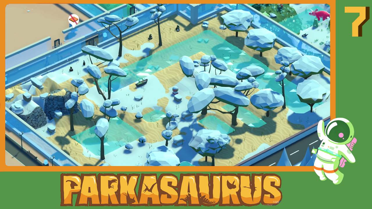 Первая зима в парке динозавров (+ снег в пустыне) / Parkasaurus