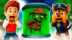 РАЙДЕР ЗАРАЗИЛ МАРШАЛА ЩЕНЯЧИЙ ПАТРУЛЬ ЗОМБИ ВИРУСОМ АПОКАЛИПСИС В МАЙНКРАФТ МУЛЬТИК