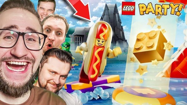 НАСТОЛЬНАЯ ИГРА но В LEGO! ЭТО В 100 РАЗ ЛУЧШЕ PUMMEL PARTY