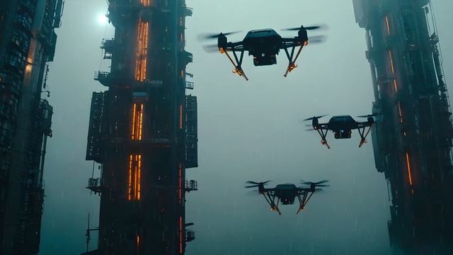 Log 01： The City Above the Storm ｜ Dark Sci-Fi Ambient Music & Atmospheric Story