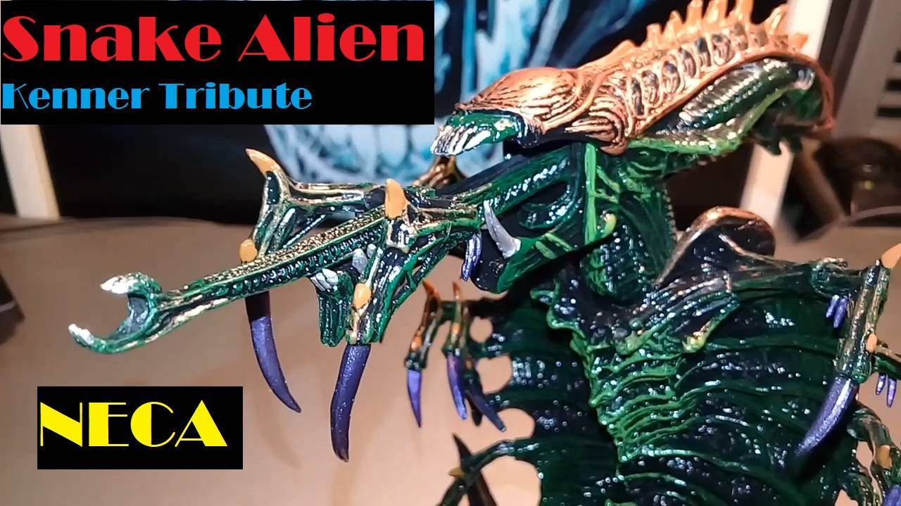 Review! 2018 Neca Snake Alien, Kenner Tribute, Series 13! смотреть онлайн