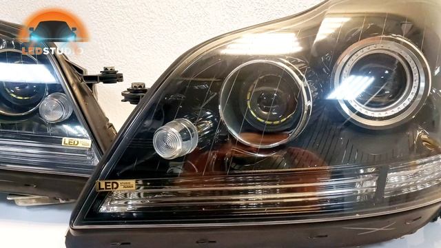 Mercedes GL 164 модернизация фар смотреть онлайн