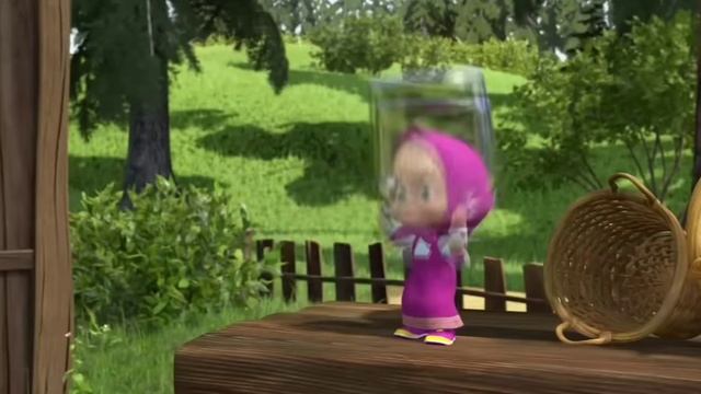 Позитивный мишка. Анимация. Маша и медведь