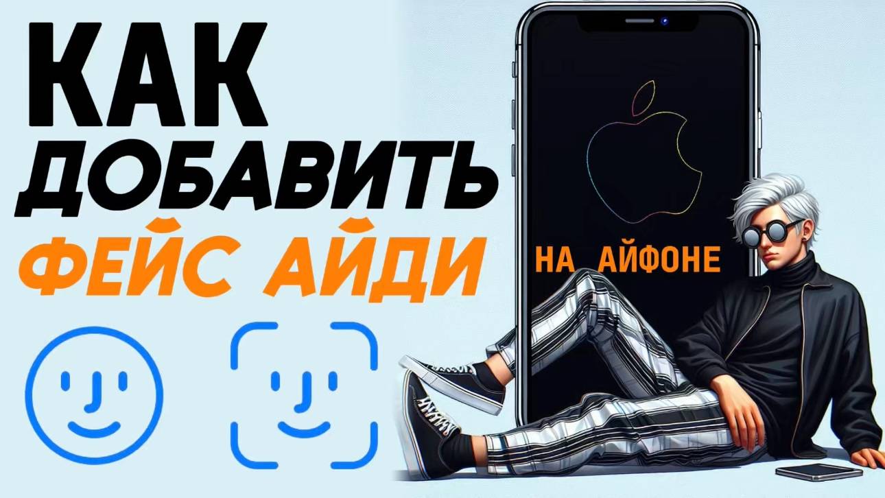 Как добавить фейс айди на айфоне? смотреть онлайн