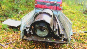 Опустошил стан лесорубов!В прицепе 900кг! Выезжаю с тайги с конкретным перегрузом!