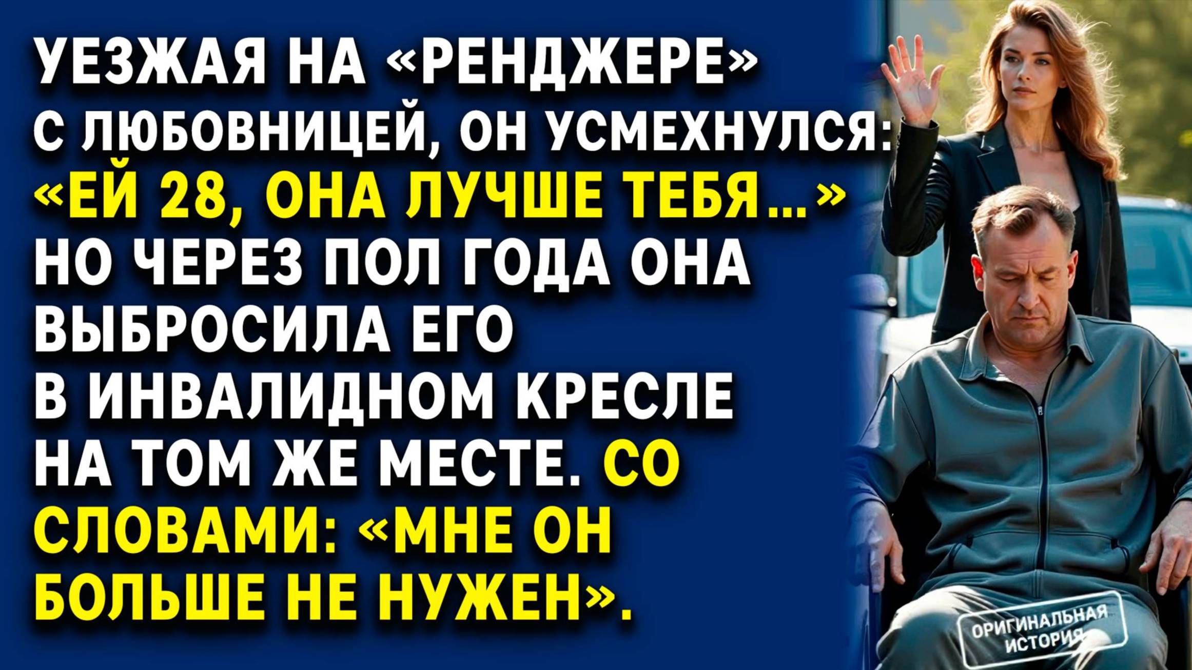 История из жизни | Он сбежал к любовнице, а вернулся в инвалидном кресле. Аудио рассказы смотреть онлайн
