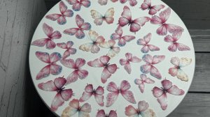 Набор вафельных бабочек