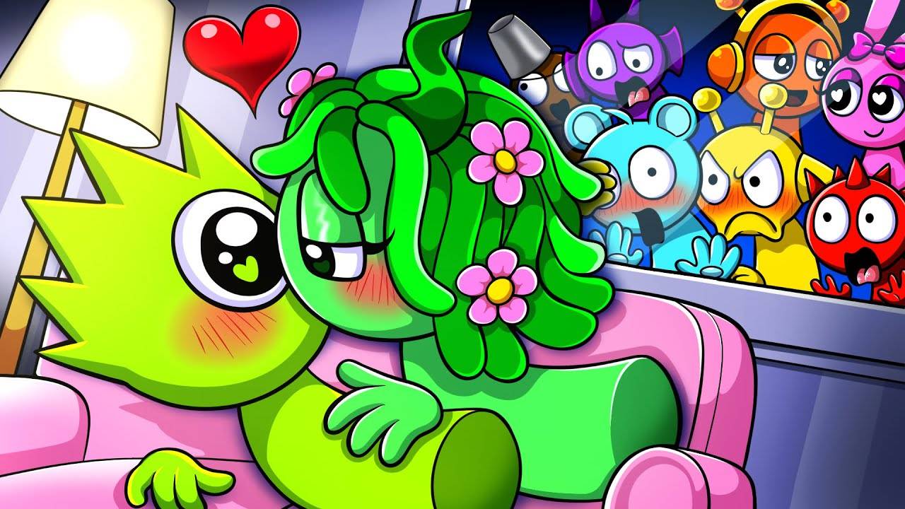 Винерия Тайно целуется?! | Анимация Спрунки из Суперсемейки