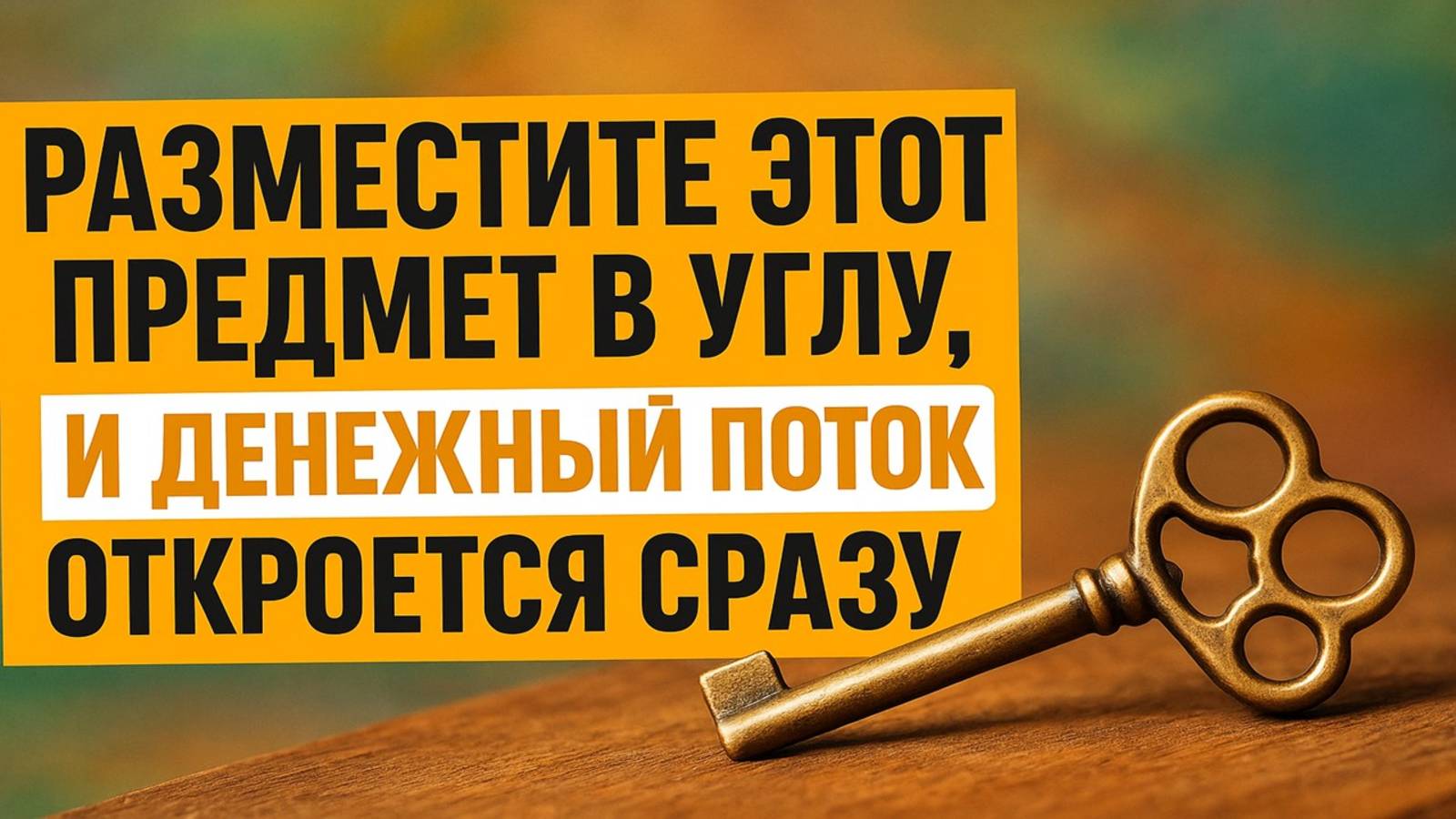 Один предмет в углу меняет всё: как пробудить силу богатства и защитить свой дом! смотреть онлайн