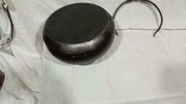 Чугунок чугунный на 9 литров + Крышка -СКОВОРОДА ЧУГУННАЯ + УХВАТ КОВАНЫЙ СССР смотреть онлайн