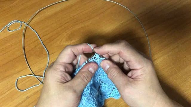 Узор спицами "Жучки-паучки" смотреть онлайн