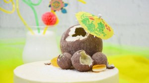 🥥 ШОКОЛАДНЫЕ КОКОСЫ: Идеальный декор из темперированного шоколада! 🍫