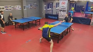 ФИНАЛ!! Чирков А. (735) - Бадаев А. (707) настольный теннис 07.10 Любительский турнир СПб