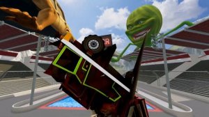 ВСЕ МОНСТРЫ  против сломанного моста с пожирателем ЗВУКОВ в бимке