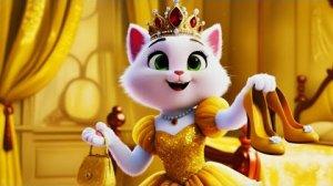 Милая Китти впервые пробует мамину косметику #catai