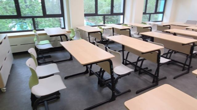 Учебная мебель ТМ Sheffilton в школе №534 г. Москва смотреть онлайн