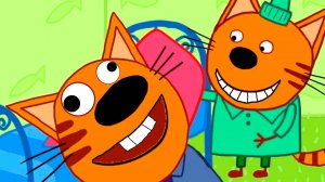 ТРИ КОТА - Морское путешествие - Три кота мультик для детей