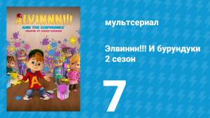 Элвиннн!!! И бурундуки 2 сезон 7 серия (мультсериал, 2016)