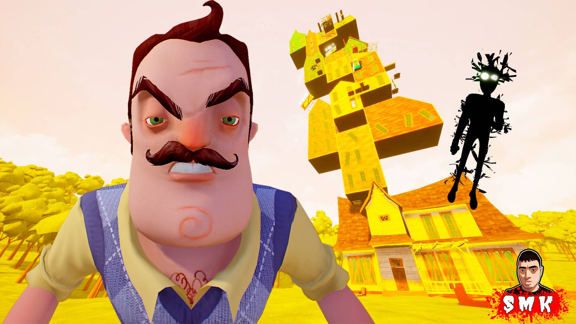 ШОУ ПРИВЕТ СОСЕД!МЫ НАШЛИ ЕГО В ПОДВАЛЕ!ИГРА HELLO NEIGHBOR ПРОХОЖДЕНИЕ МОДА LIFE ON THE OLD STREET! смотреть онлайн