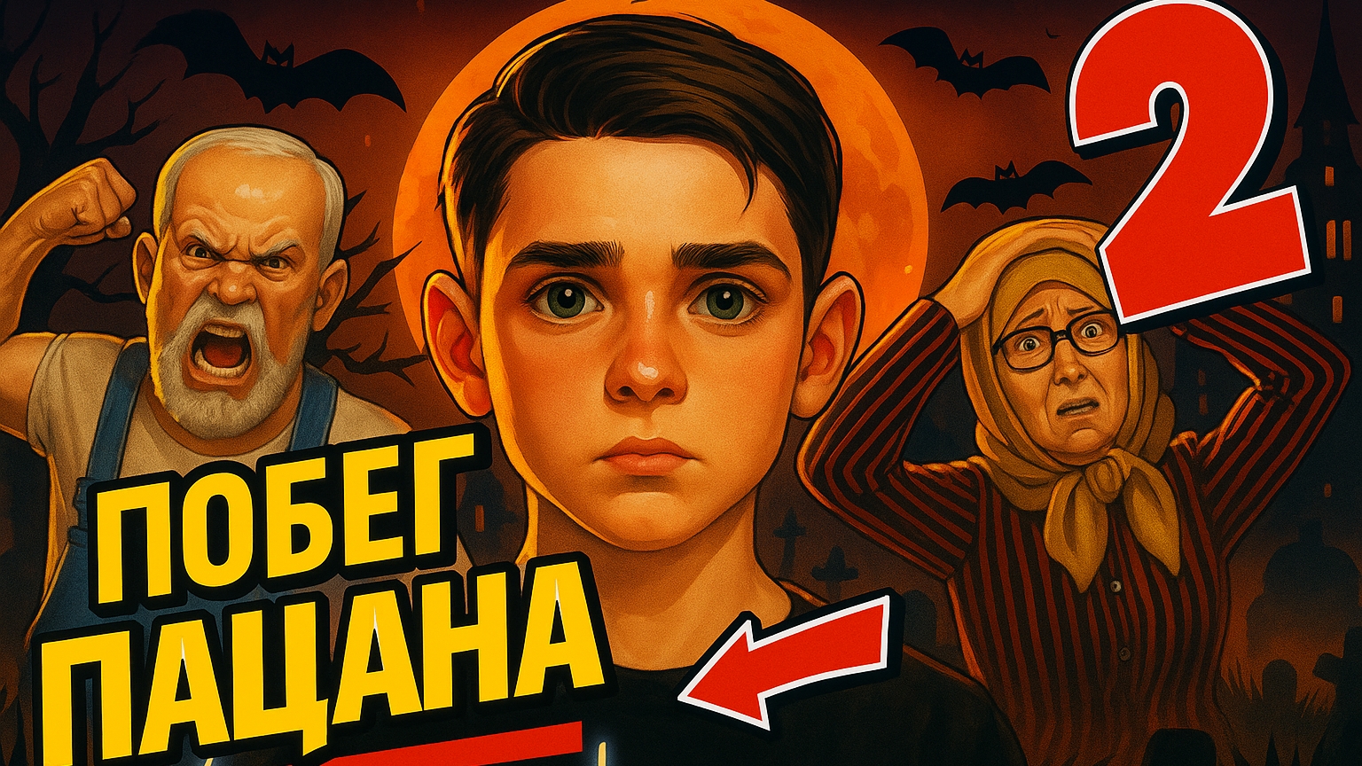 Побег Пацана из Деревни: Хэллоуин ➣ ТРЕЙЛЕР Обзор смотреть онлайн
