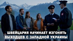 Швейцария начинает изгонять выходцев с Западной Украины