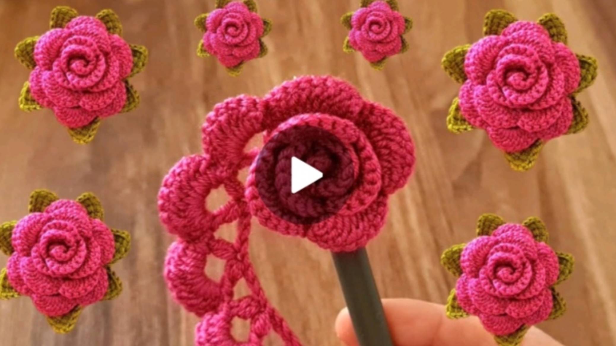 Шикарная роза крючком😍 🌹 #все_в_жизни_связано #вязаниекрючком #всевжизнисвязано смотреть онлайн