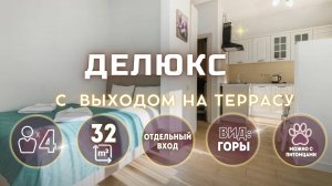 Делюкс с террасой Калиновая 9/4
