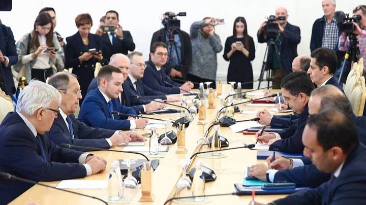 С.Лавров и Н.Бурита, Москва, 16 октября 2025 года