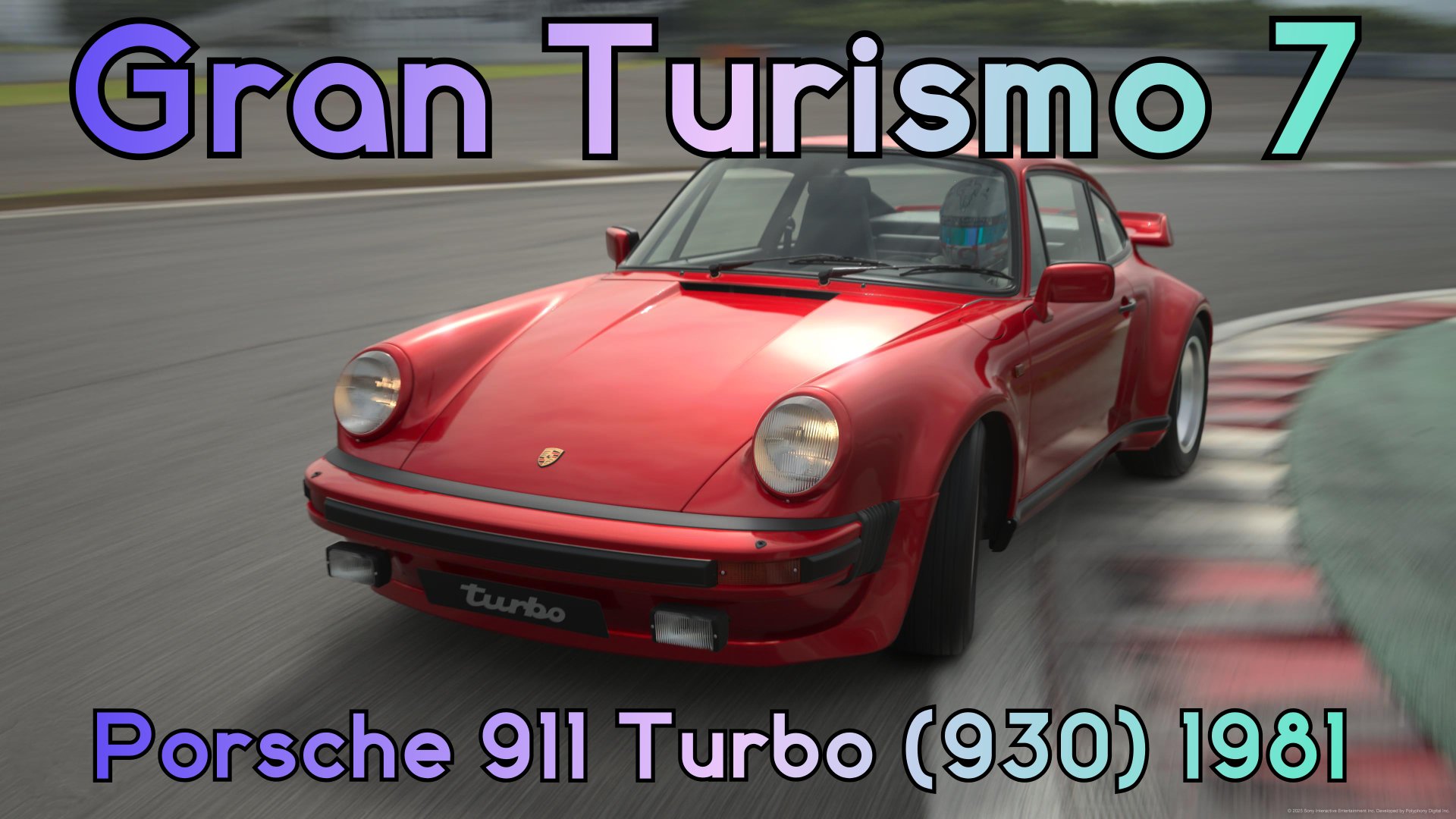 Porsche 911 Turbo (930) 1981: Призрак Турбоэпохи в Gran Turismo 7. смотреть онлайн
