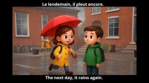 Une histoire Clara et pluie