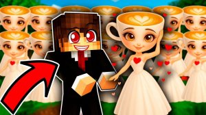 100 БЕЗУМНЫХ фанаток БАЛЕРИНЫ КАПУЧИНЫ хотят МЕНЯ ПОЦЕЛОВАТЬ в Майнкрафт