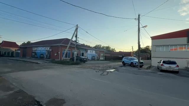 подъездные пути с парковкой