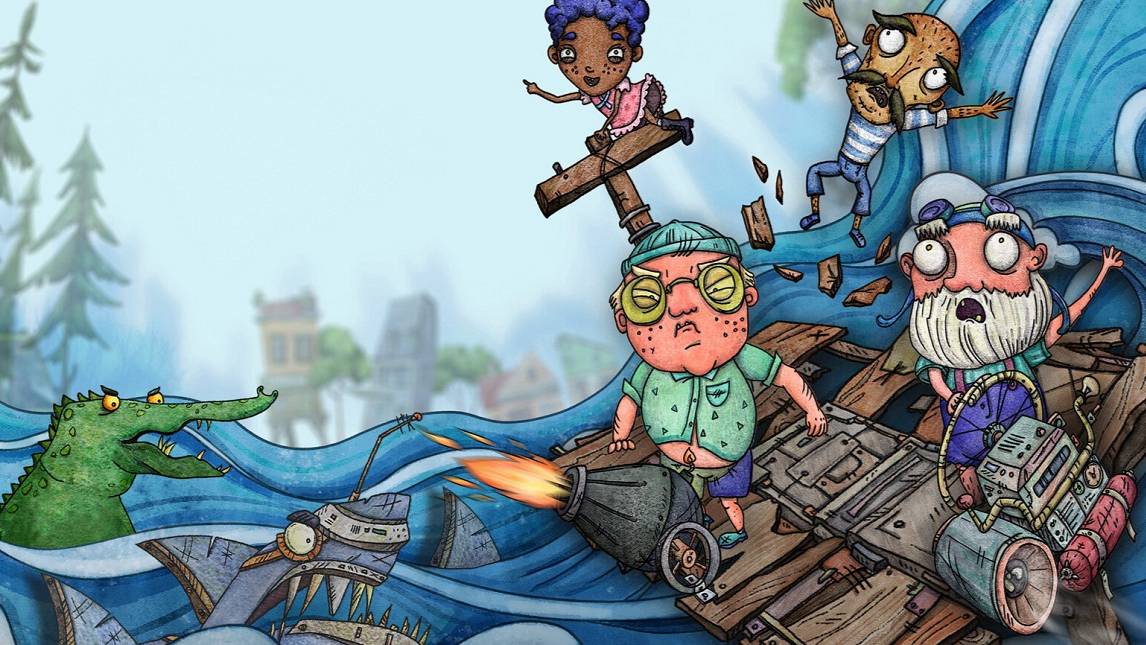 Морячок - Trash Sailors ( Co-Op Trash Raft Simulator ) смотреть онлайн