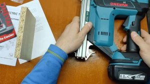 Степлер Аккумуляторный, под АКБ Мakita 18В! НОВИНКА от бренда ONEVAN! Ссылки на покупку.