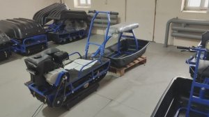 Мотобуксировщик для рыбалки Альбатрос-L. Про распределение веса!