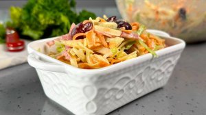 💫Салат "Бедный рыцарь", почему "бедный", непонятно, но салат интересный и готовится просто! Вкусно