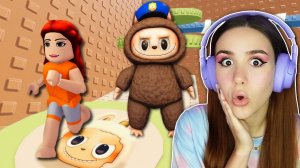 ПОБЕГ ОТ ЛАБУБУ ЗДАНИЯ в ROBLOX!