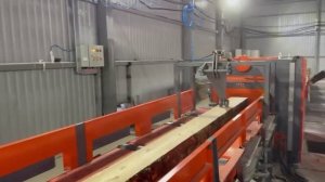Лесопильная линия ТРИУМФ в работе на реальном производстве в Вологодской области