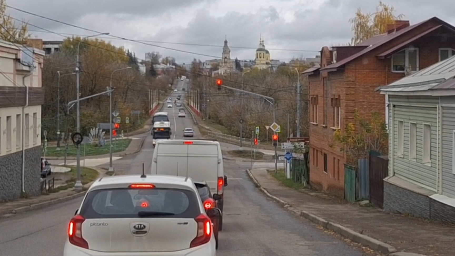 Как же у нас красиво осенью!!!!Старинный город Подмосковья!!!Серпухов! смотреть онлайн