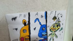показываю свою fnaf комнату😲