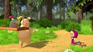 Маша и Медведь|Маша Готовит Еду для Зверей|Веселая Кухня c Машей Смотреть