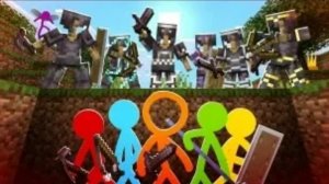 Хардкор охота на стикменов - Анимация против Майнкрафта эпизод 37